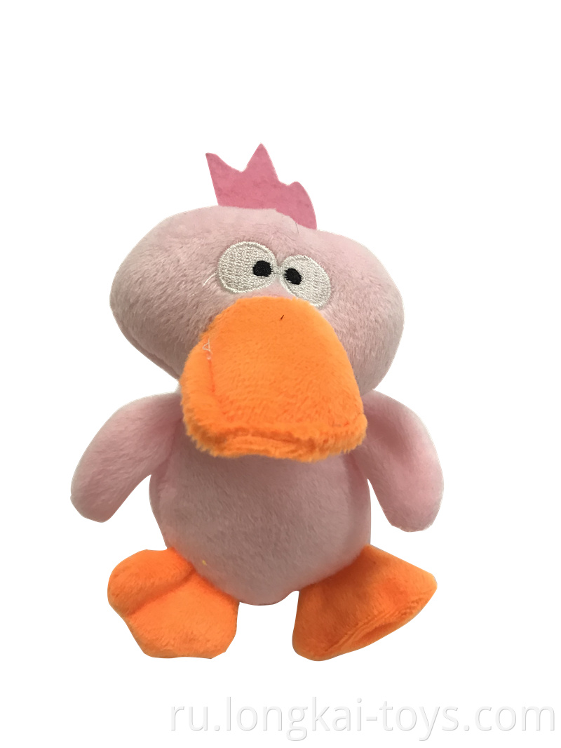 Plush Ball Duck Dog Toy